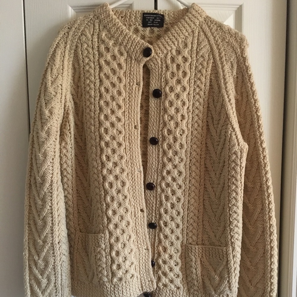 Vintage cream sweater